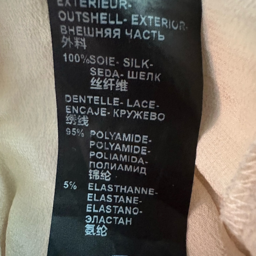 The Kooples Ivory Ruffle Tie Blouse - Picture 4 of 6